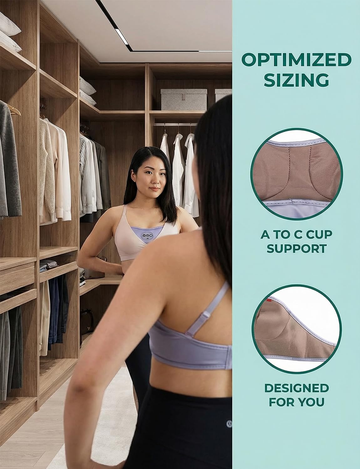 🎉 Holiday Special: Rechargeable Massage Bra – Only $59.99