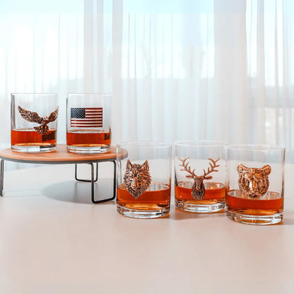🔥Old Fashioned Whiskey Glasses for Dad