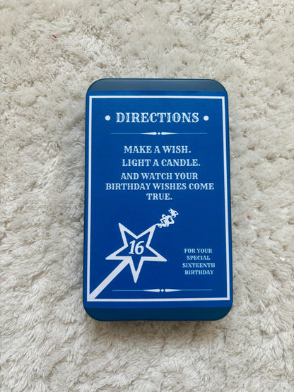 🕯️ FLASH SALE: 16 WISHES BIRTHDAY CANDLE BOX — JUST $35.99! 🕯️