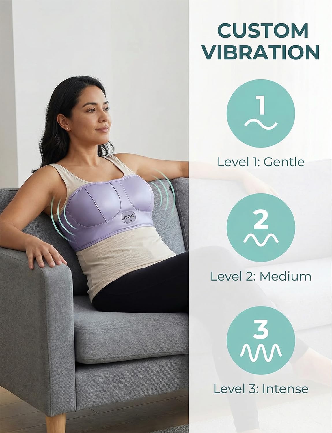 🎉 Holiday Special: Rechargeable Massage Bra – Only $59.99