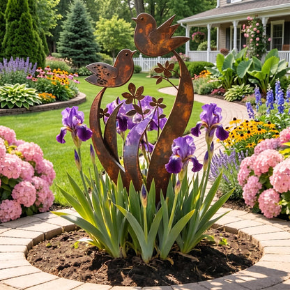 🔥 FINAL CLEARANCE: RUSTIC METAL BIRD GARDEN SCULPTURE —&nbsp;24.99/34.99 🔥