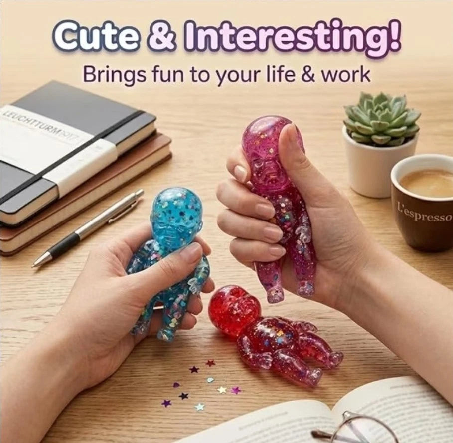 👶The Original Glitter Baby Splat! - Premium Slow-Rising Stress Relief Squishy Toy