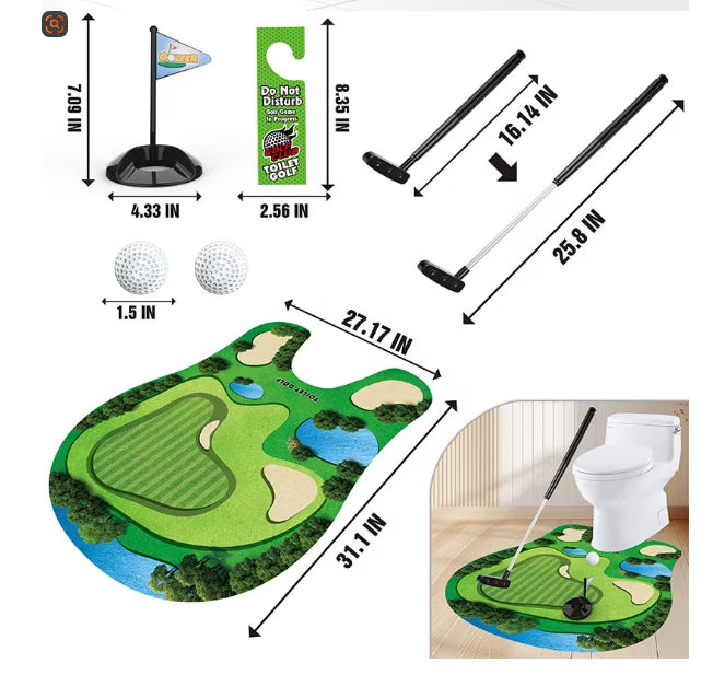 🎉 Holiday Special: Toilet Mini Golf Game – Only $19.99!