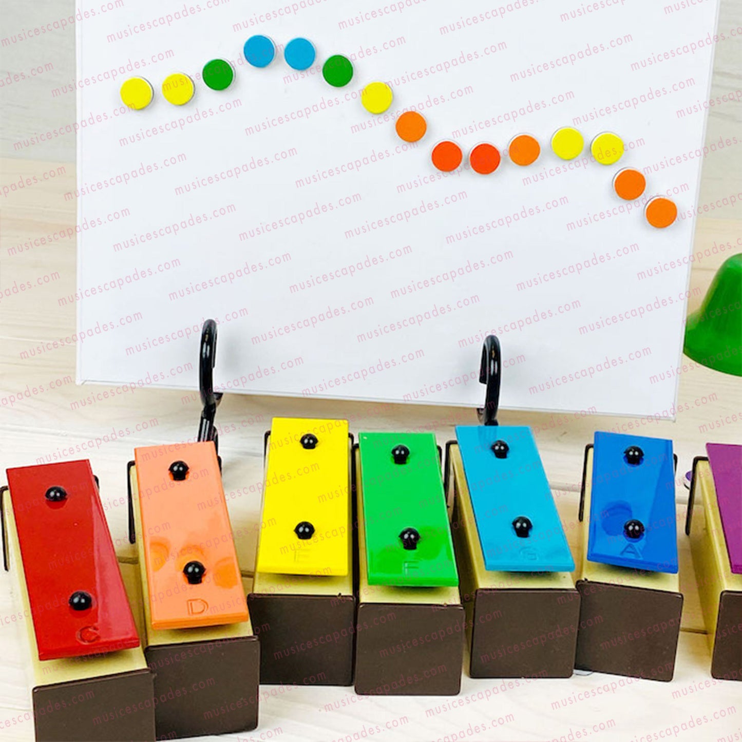 Magnetic Grand Staff Dry-Erase Music Teaching Set