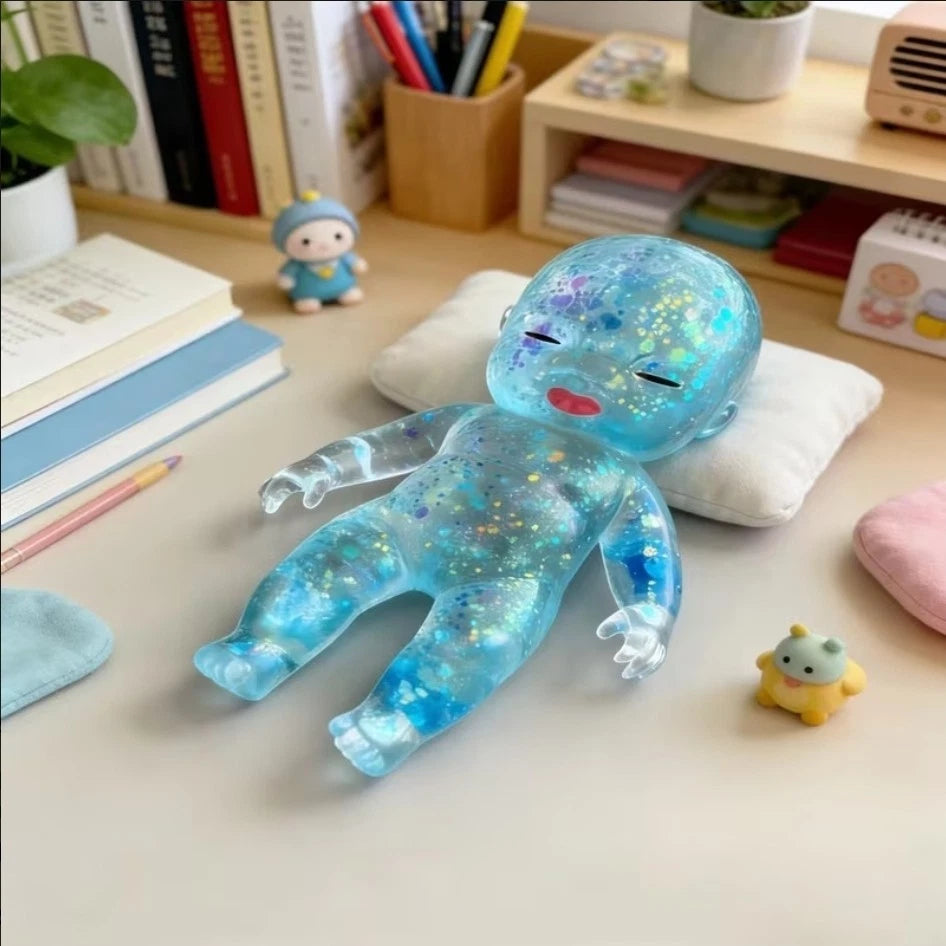 👶The Original Glitter Baby Splat! - Premium Slow-Rising Stress Relief Squishy Toy