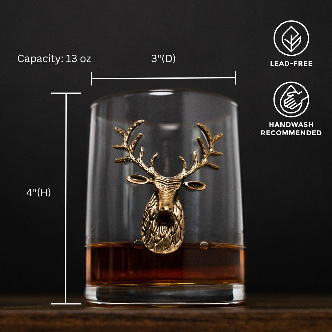 🔥Old Fashioned Whiskey Glasses for Dad