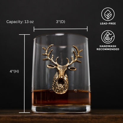 🔥Old Fashioned Whiskey Glasses for Dad