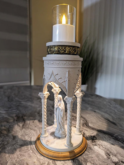 🔥Devotional Candle LED Lamp – Cathedral Style