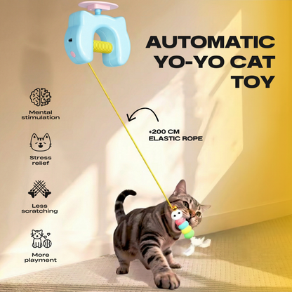 💥Today 49% OFF💥THE AUTOMATIC YO-YO TOY THAT DRIVES CATS WILD