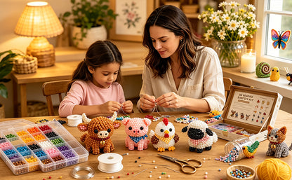 ✨ Tiny 3D Beaded Animal DIY Kit✨