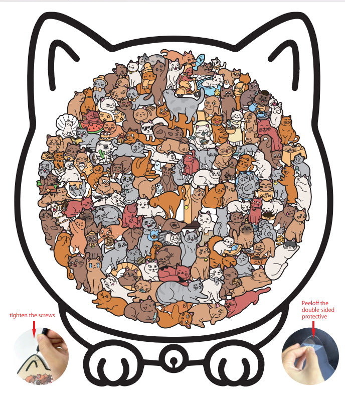 🔥 FINAL CLEARANCE: CAT HAVEN WOODEN PUZZLE — JUST $19.99 🔥