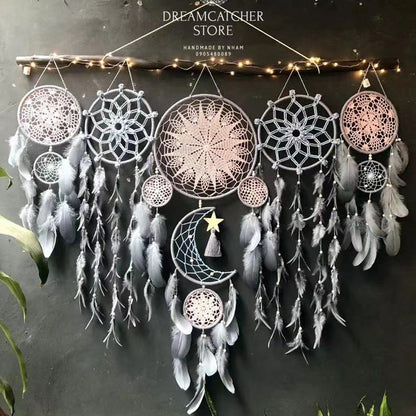 🎁 Holiday Special: 5-Piece Boho Macramé Dreamcatcher Wall Decor Set – Only $39.99!