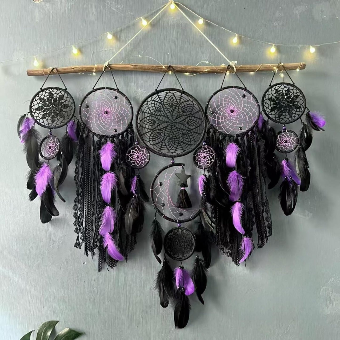 🎁 Holiday Special: 5-Piece Boho Macramé Dreamcatcher Wall Decor Set – Only $39.99!