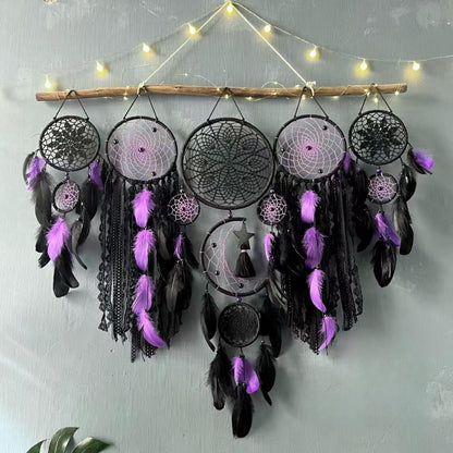 🎁 Holiday Special: 5-Piece Boho Macramé Dreamcatcher Wall Decor Set – Only $39.99!