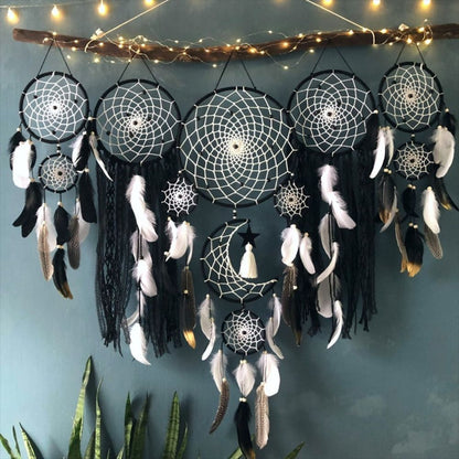 🎁 Holiday Special: 5-Piece Boho Macramé Dreamcatcher Wall Decor Set – Only $39.99!