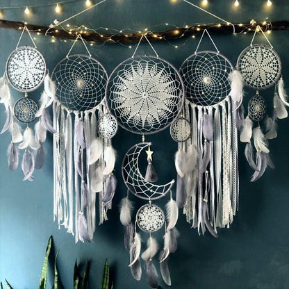 🎁 Holiday Special: 5-Piece Boho Macramé Dreamcatcher Wall Decor Set – Only $39.99!