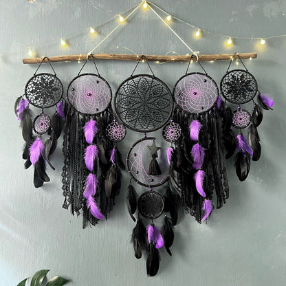 🎁 Holiday Special: 5-Piece Boho Macramé Dreamcatcher Wall Decor Set – Only $39.99!