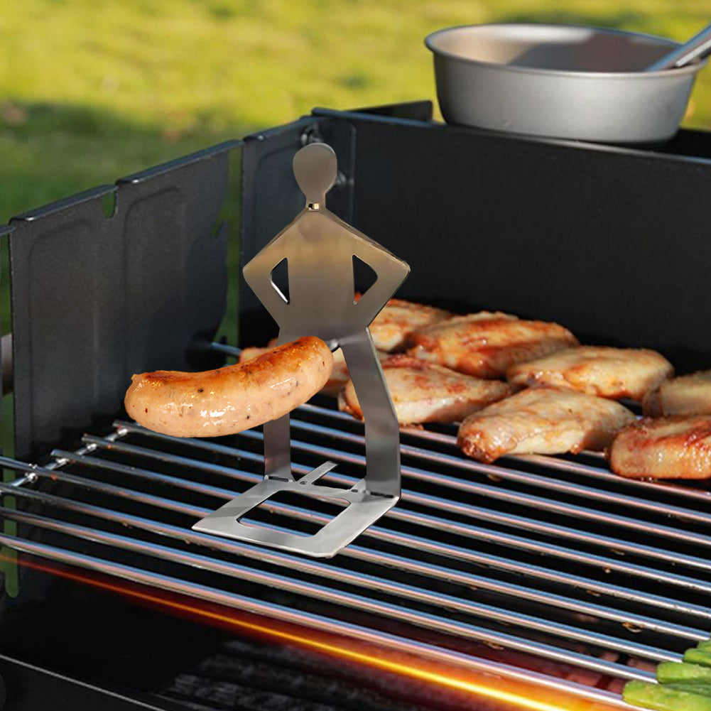 🔥HOT SALE - GrillMan BBQ Stainless Steel Sausage Rack