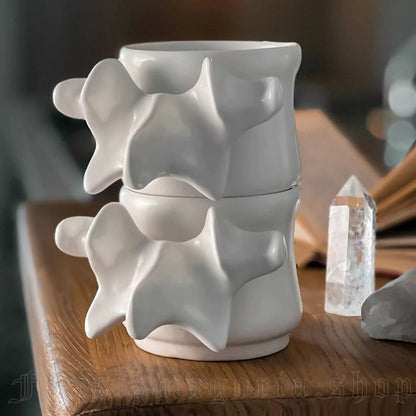 🎁 Holiday Special: Gothic Ossuary Stackable Mugs 2pc – Only $29.99!