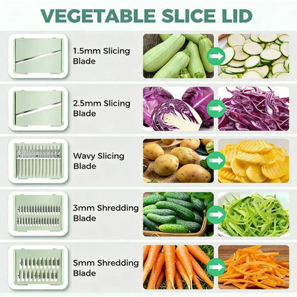 Salad Spinner Large, 3 IN 1 Vegetable and Fruit Washing Bowl with Strainer