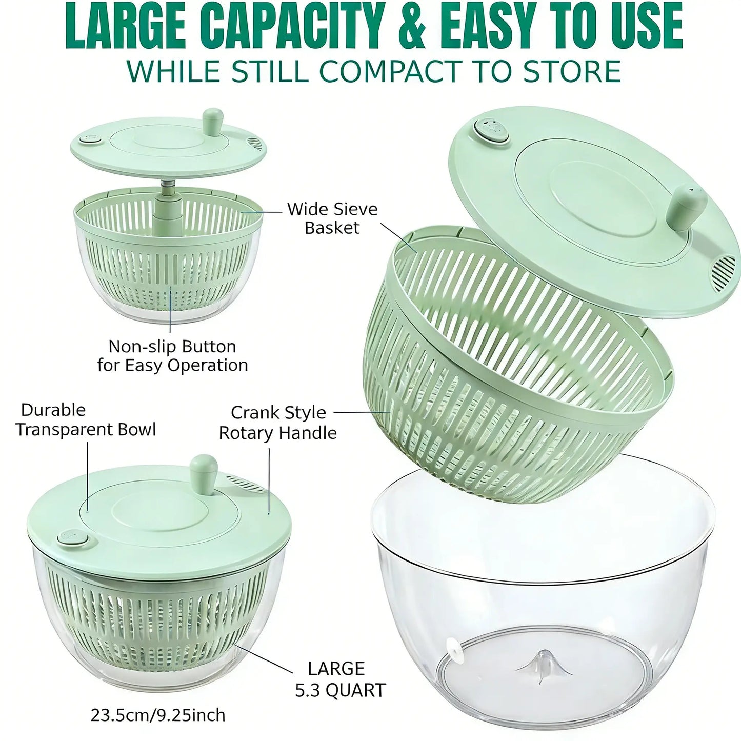 🎉 Holiday Special | 3-in-1 Multifunctional Salad Prep Tool – Only $49.99
