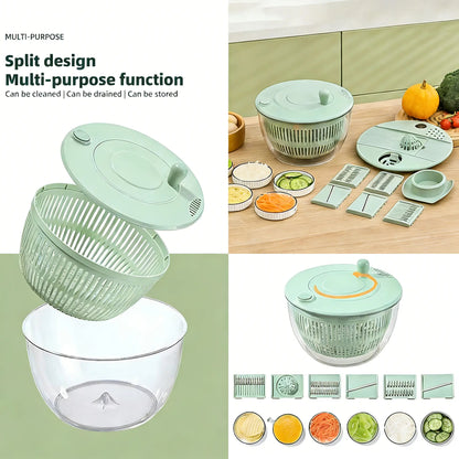 🎉 Holiday Special | 3-in-1 Multifunctional Salad Prep Tool – Only $49.99