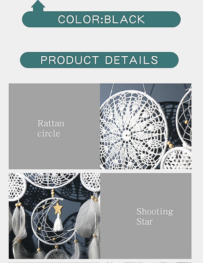 🎁 Holiday Special: 5-Piece Boho Macramé Dreamcatcher Wall Decor Set – Only $39.99!