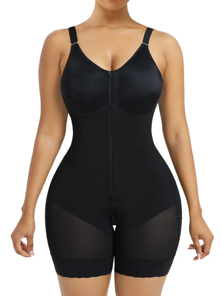 🔥LAST DAY SALE 40% OFF-🔥Shapewear for Women Tummy Control Butt Lifter Body Shaper with Zipper Crotch