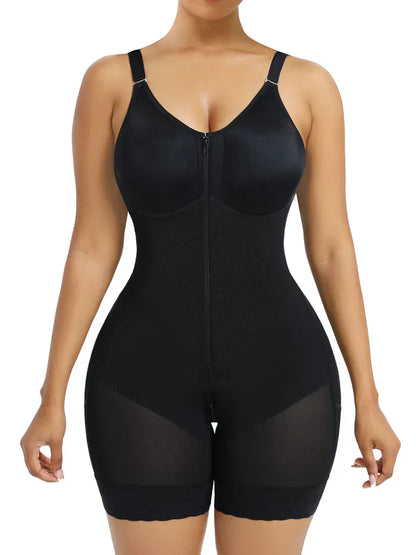 🔥LAST DAY SALE 40% OFF-🔥Shapewear for Women Tummy Control Butt Lifter Body Shaper with Zipper Crotch