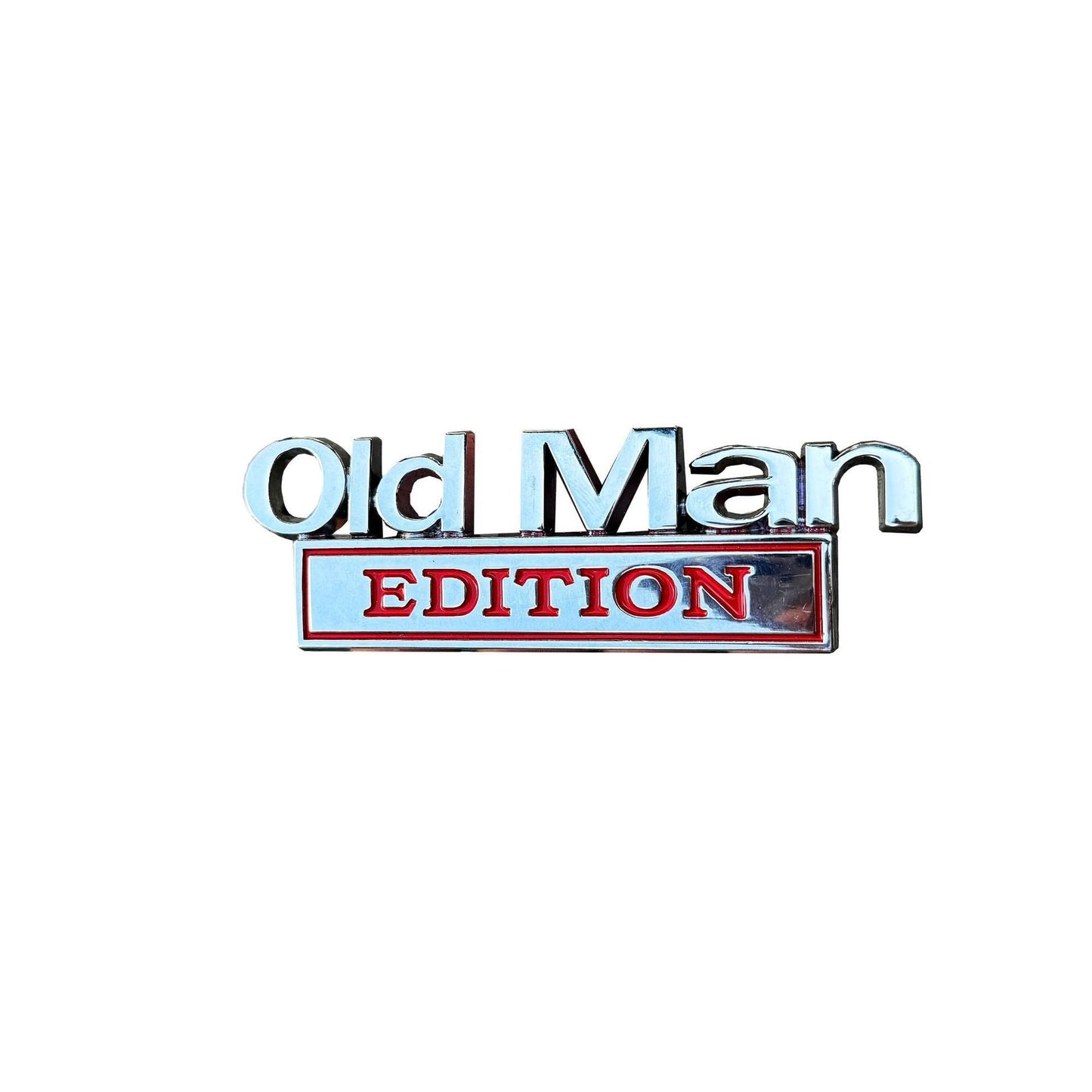 🚗 Old Man Edition Car Emblem