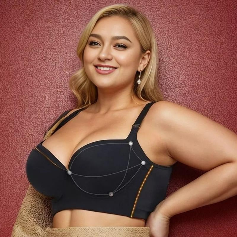 🔥HOT SALE - 40% OFF🔥Comfortable Seamless Plus Size Bra | Back Smoothing & Anti-Sagging Support