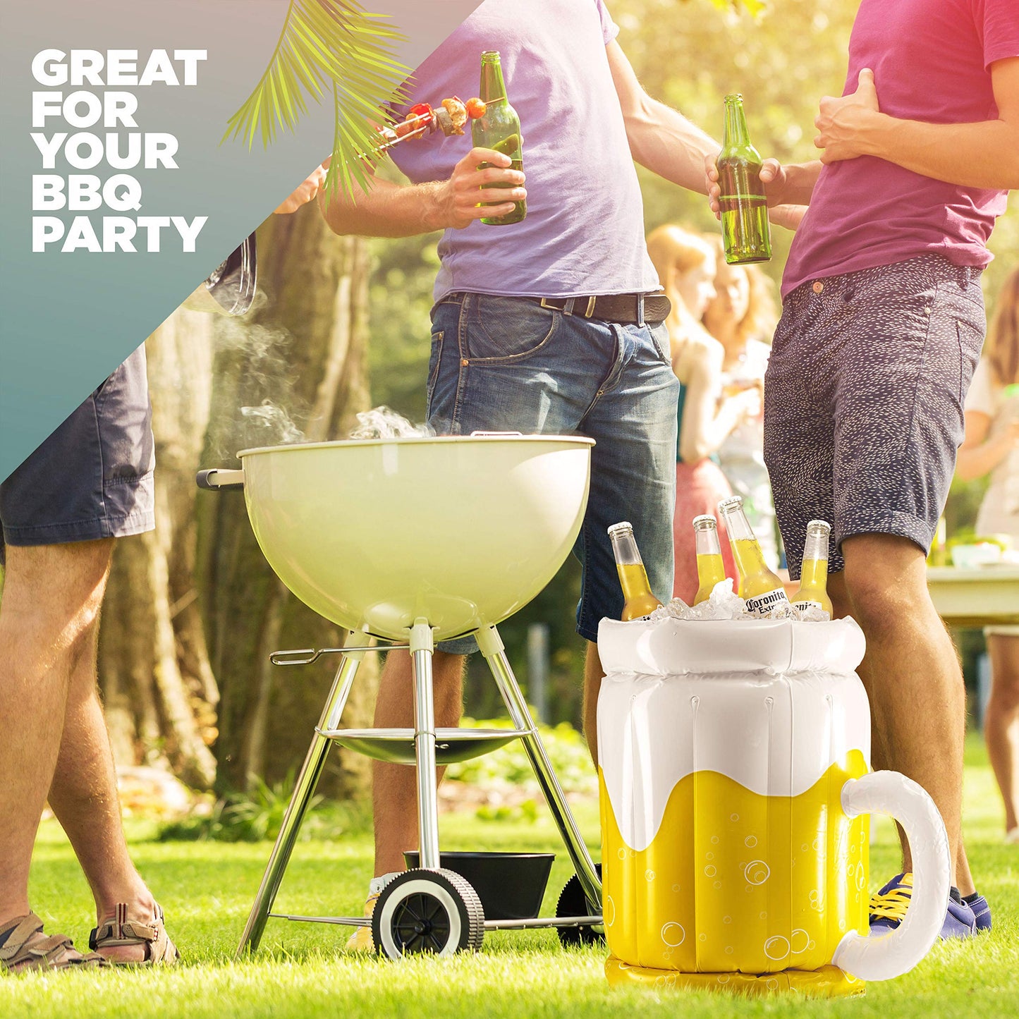 🎉 Summer Holiday Special: Inflatable Beer Mug Cooler Pool Float – Only $19.99!
