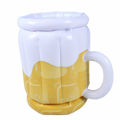 🎉 Summer Holiday Special: Inflatable Beer Mug Cooler Pool Float – Only $19.99!