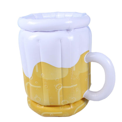 🎉 Summer Holiday Special: Inflatable Beer Mug Cooler Pool Float – Only $19.99!