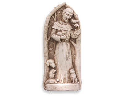 St. Francis Plaque for Home & Garden