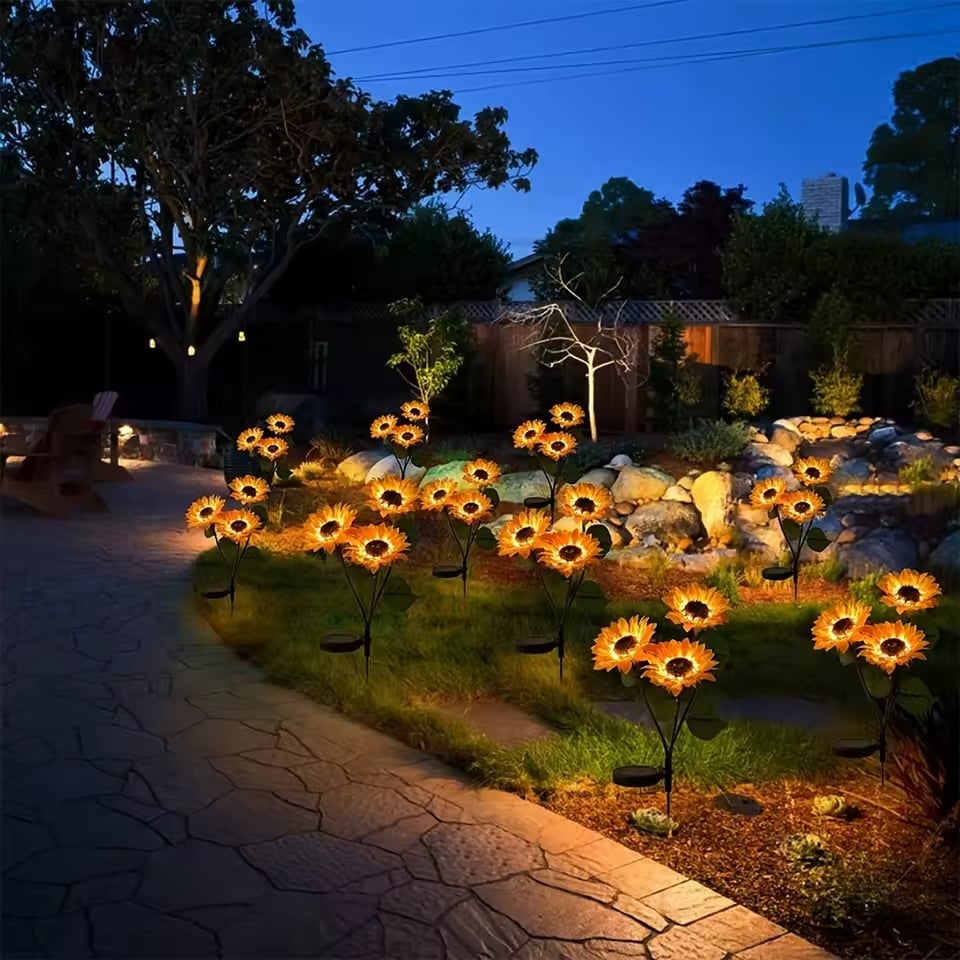 🌻Solar LED Sunflower Garden Lights