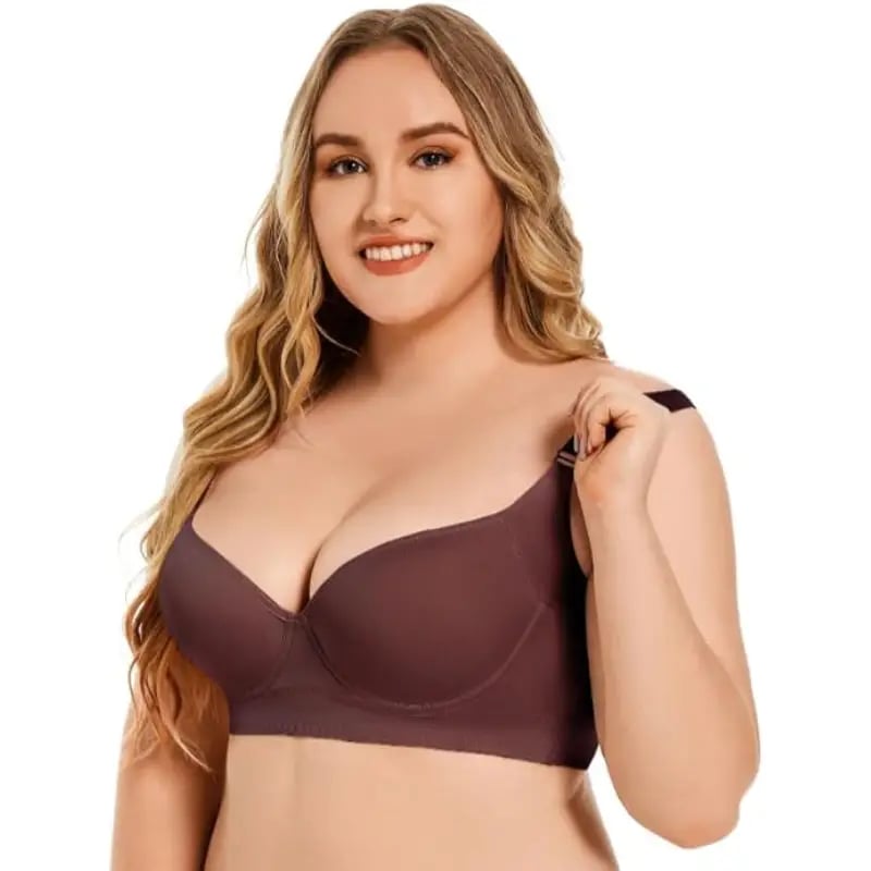 🔥HOT SALE - 40% OFF🔥Comfortable Seamless Plus Size Bra | Back Smoothing & Anti-Sagging Support