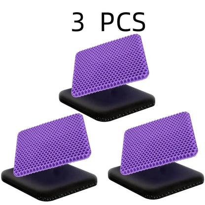 🔥Hot Sale 50% OFF🔥 Double-Thick Gel Seat Cushion: Honeycomb Breathable Pressure Relief for Office & Car