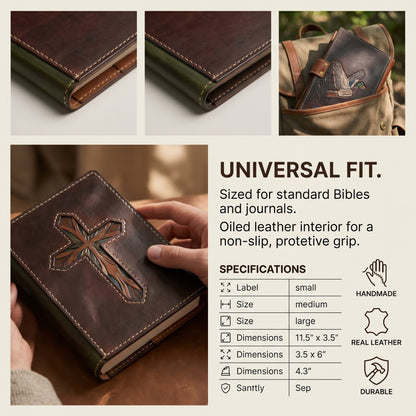 🦆 FINAL CLEARANCE: WILDLIFE ARTISAN BIBLE COVERS — STARTING AT $79.99! 🦌