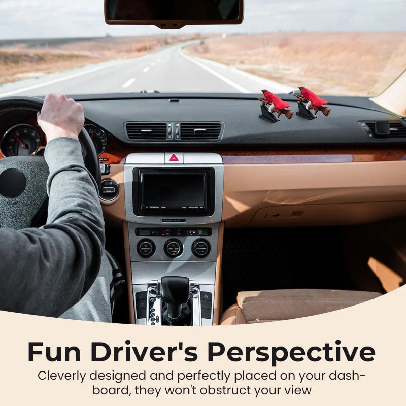 🔥HOT SALE 49% OFF🔥-🔮🚗Witch and Wizard Broomstick Dashboard Drift Ornaments