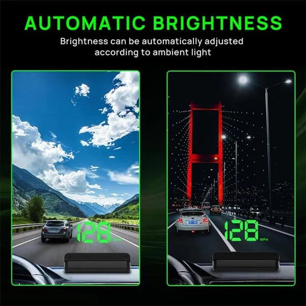 🔥HOT SALE 49% OFF🔥-🚗 Head-Up Display Car GPS Digital Speedometer
