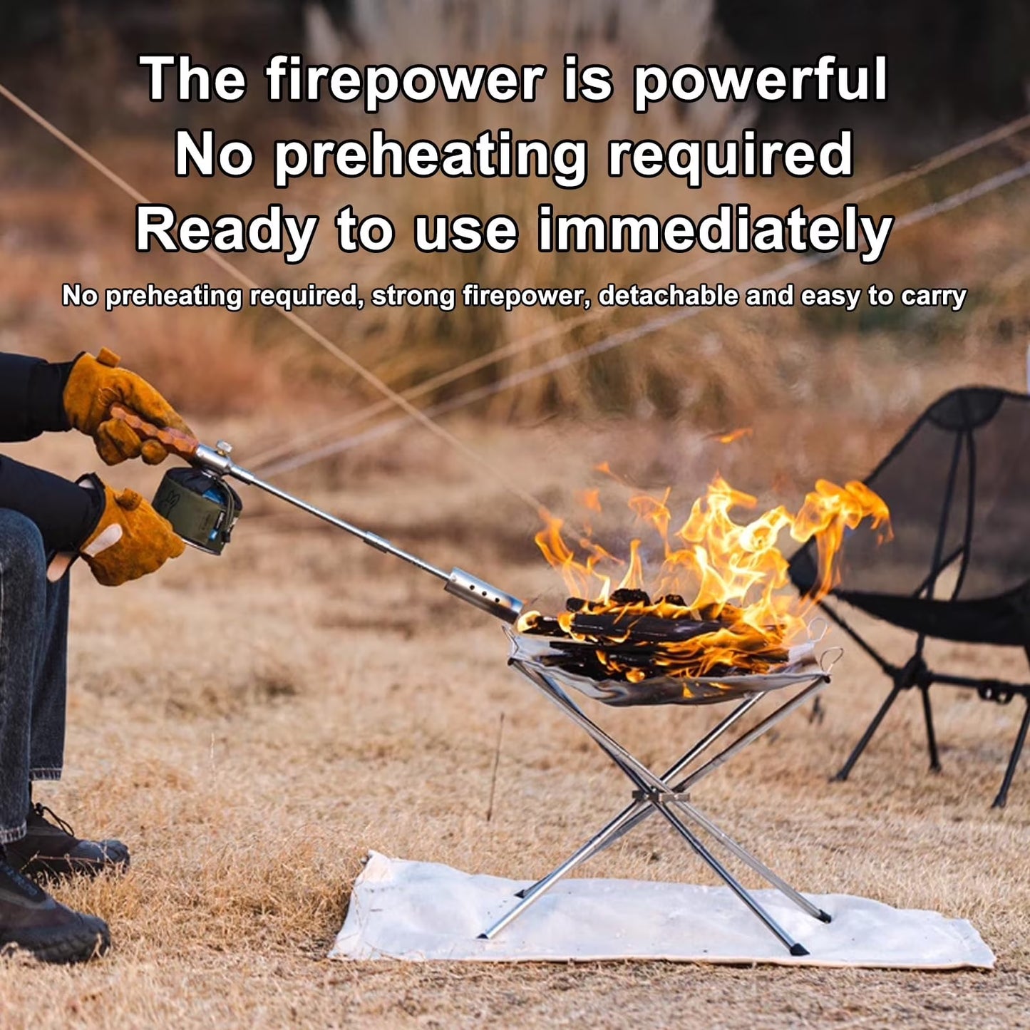 🔥Buy 1 Get 1 Free🏕️Portable Long Flame Igniter for Camping & BBQ 1