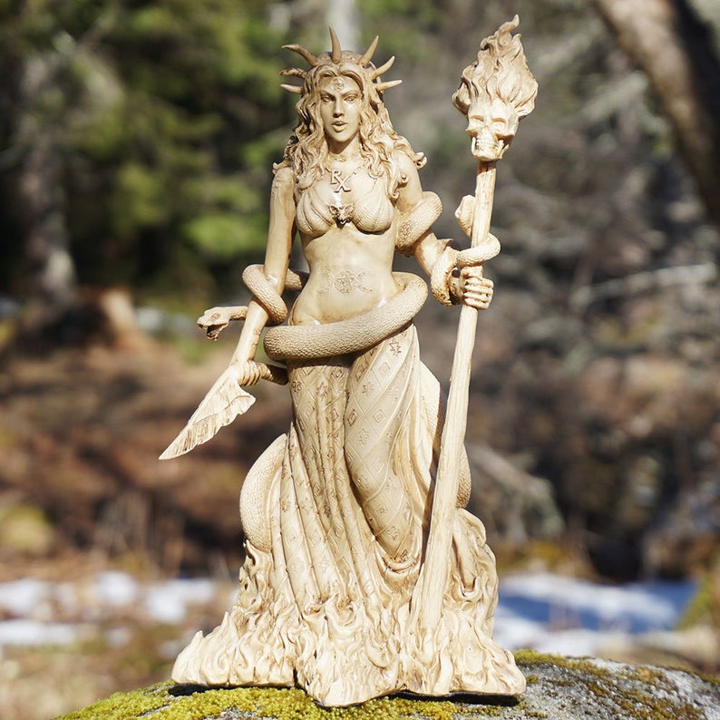 HECATE STATUE