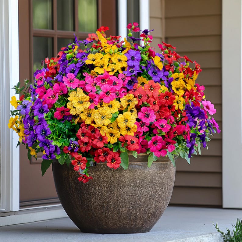 🌸Last Day Sale 49% OFF💐 UV-resistant outdoor artificial flowers