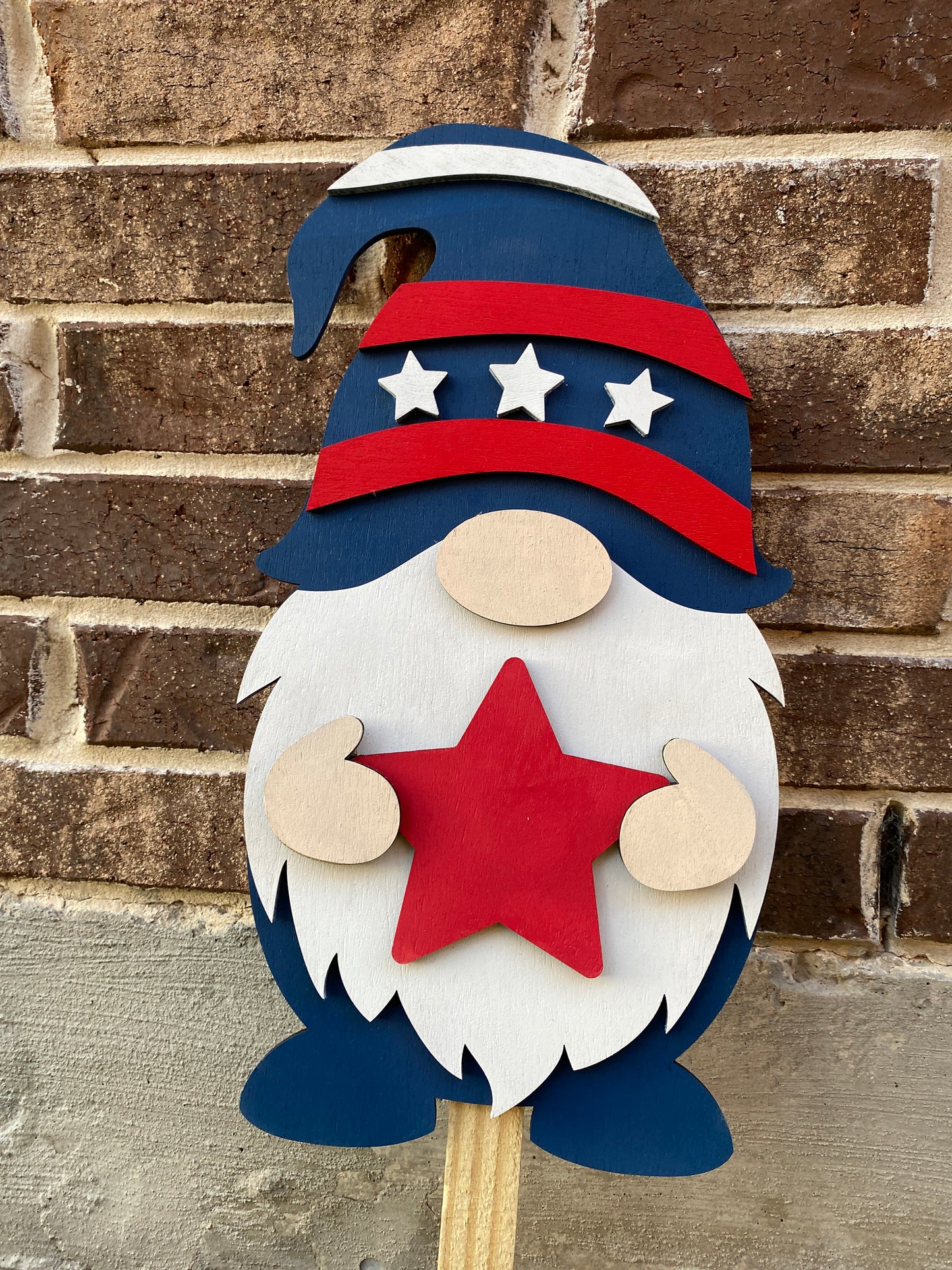 ✨Patriotic Gnome Yard Art, 4th of July Decor