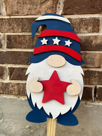✨Patriotic Gnome Yard Art, 4th of July Decor