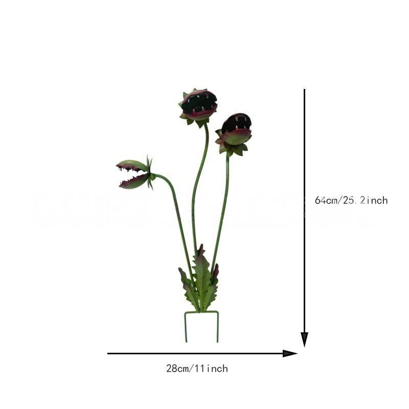 🔥Most Popular in 2026🔥Whimsical Metal Carnivorous Plant Garden Stake