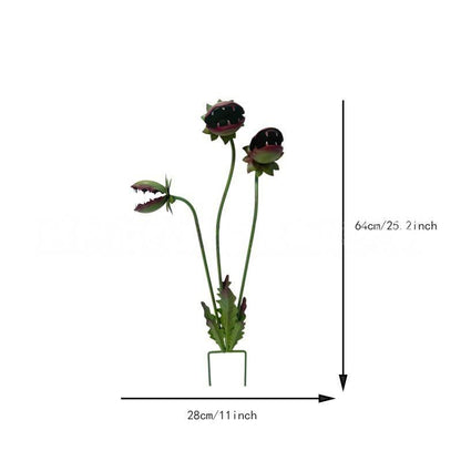 🔥Most Popular in 2026🔥Whimsical Metal Carnivorous Plant Garden Stake