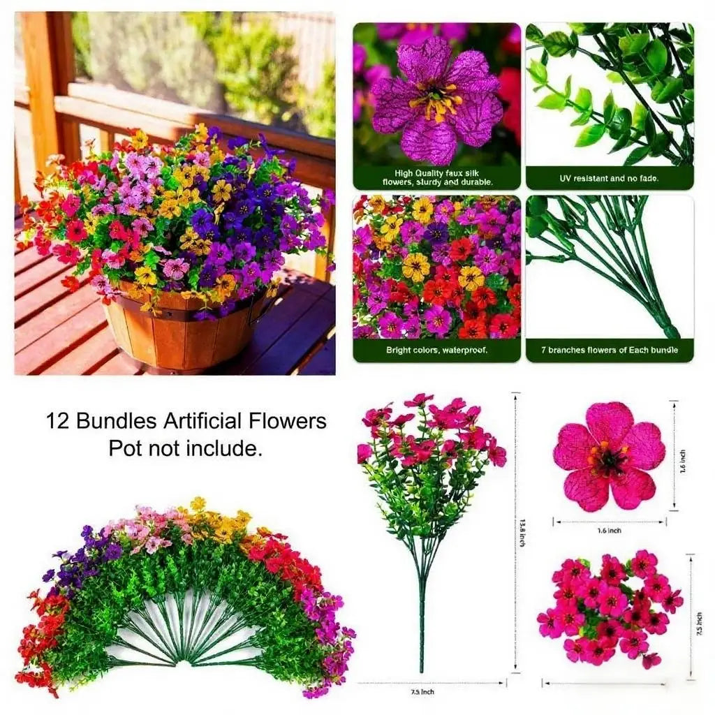 🔥2026 Spring special offer 49% off -12 Bundles Real-Looking Daisy Flowers