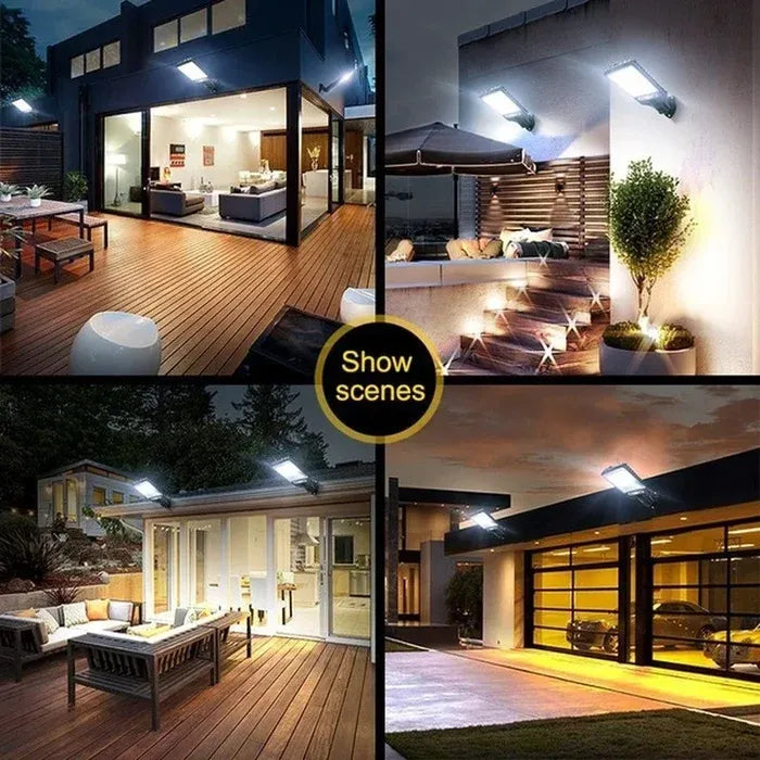 🌞 Solar Powered Street Light – Brightness That Fits Your Needs